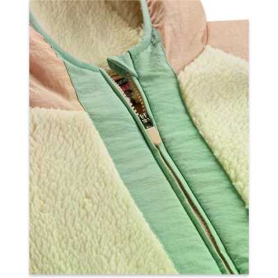 Skechers Sk2620142 G Outdoor Fleece Full Zip Sherpa Pudra Çocuk Ceket - 4