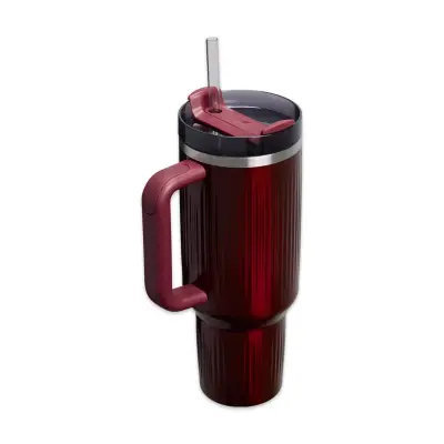 Stanley 10-13002 The Quencher H2.0 Fluted Tumbler 1.18L / 40Oz Kırmızı Unisex Outdoor Akse - 2