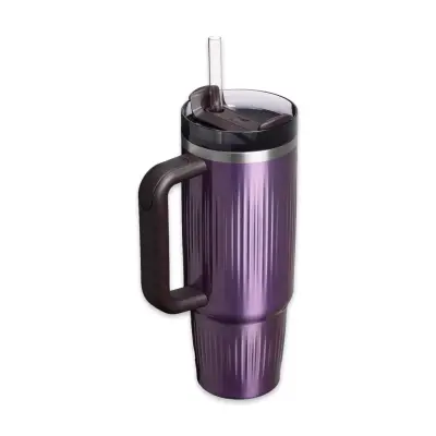 Stanley 10-13003 The Quencher H2.0 Fluted Tumbler 0.89L / 30Oz Mor Unisex Outdoor Aksesuar - 2