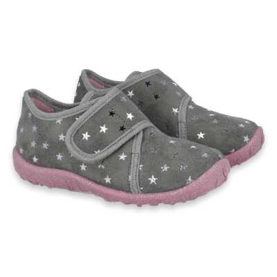 Superfit 009246 K Çocuk Gri Erkek Çocuk Panduf - Superfit