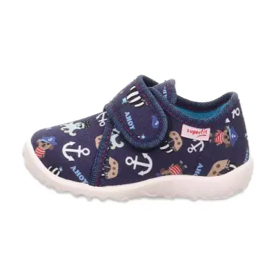 Superfit 009246 K Çocuk Lacivert Erkek Çocuk Panduf 