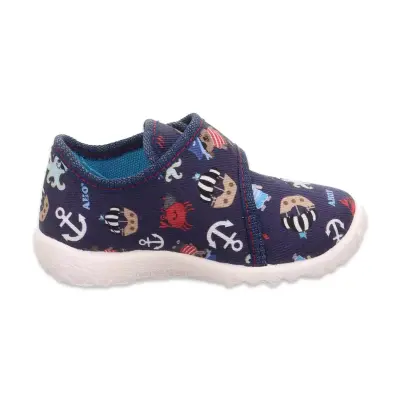 Superfit 009246 K Çocuk Lacivert Erkek Çocuk Panduf - Superfit (1)