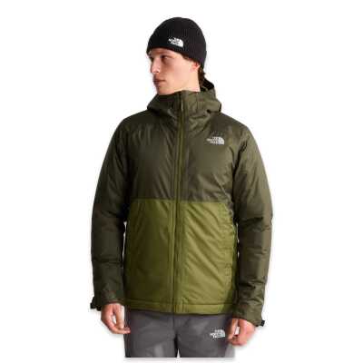 The North Face Nf0A3Yfi M Millerton Insulated Jacket Haki Erkek Outdoor - The North Face