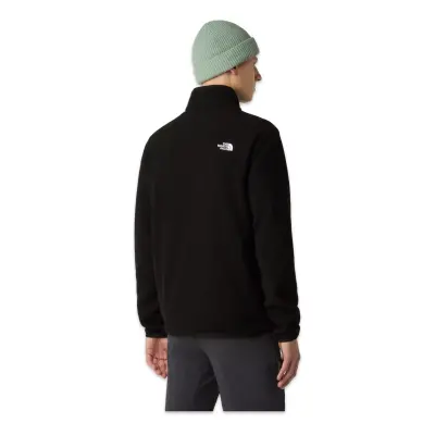 The North Face Nf0A8D0Q M Glacier Fleece 1/4 Zip Jacket Siyah Erkek Outdoor - The North Face (1)