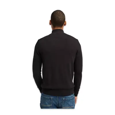 Timberland Tb0A2Bmz Williams River Cotton Yd Full Zip Sweate Siyah Erkek Ceket - Timberland (1)