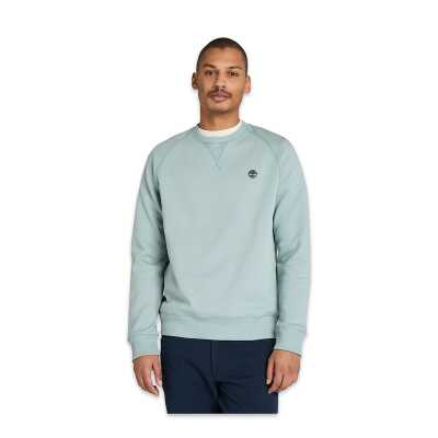 Timberland Tb0A2Bnk Ls Exeter River Basic Brushed Açık Mavi Erkek Sweatshirt - Timberland