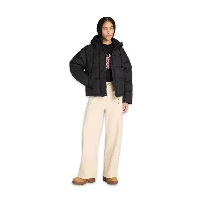 Timberland Tb0A41Wb Lush Comfort Palazzo Pants Krem Kadın Eşofman Altı - Timberland (1)