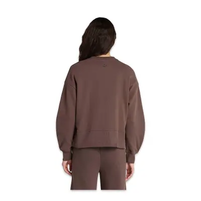 Timberland Tb0A41Zb Lush Comfort Crew Sweat Kahverengi Kadın Sweatshirt - Timberland (1)