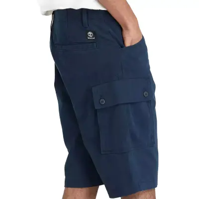 Timberland Tb0A5U1B Twill Cargo Lacivert Erkek Şort - Timberland (1)