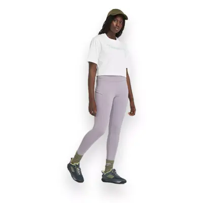 Timberland Tb0A5Vs3 Cropped Sleeve Tee T Beyaz Kadın T-Shirt - Timberland (1)