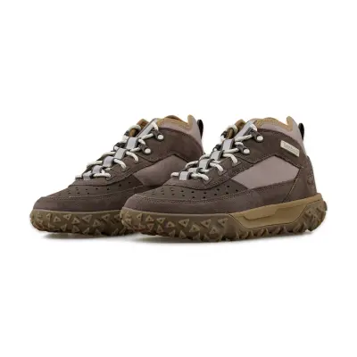 Timberland Tb0A6Cw1 Greenstride Motion 6 Mid Lace Up Sneaker Kahverengi Erkek Ayakkabı - Timberland (1)