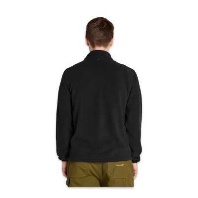 Timberland Tb0A6Hm3 Full Zip Polar Fleece Jacket Siyah Erkek Mont - Timberland (1)