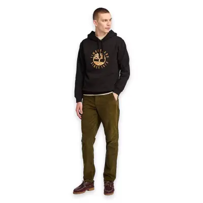Timberland Tb0A6Vgt Holiday Graphic Hoodie Siyah Erkek Sweatshirt - Timberland (1)