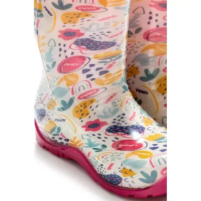 Twigy Nn0607 Yağmur Pembe Çocuk Çizme - Twigy (1)