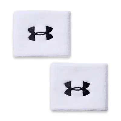 Under Armour 1276991 Ua Performance Wristbands Beyaz Unisex Spor Malzemeleri 