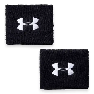 Under Armour 1276991 Ua Wristbands Siyah Unisex Spor Malzemeleri - 3