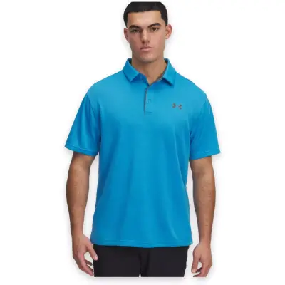 Under Armour 1290140 Tech Polo Mavi Erkek T-Shirt 