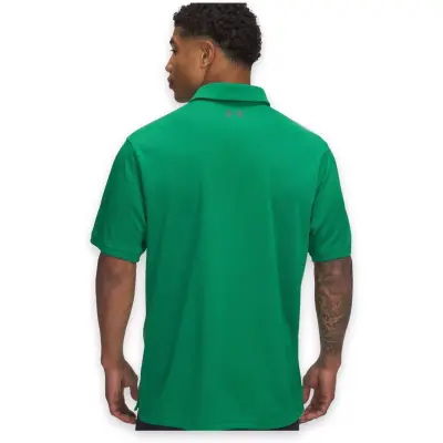 Under Armour 1290140 Tech Polo Yeşil Erkek T-Shirt - 2
