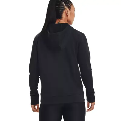 Under Armour 1373055 Armour Fleece Hoodie Siyah Kadın Sweatshirt - Under Armour (1)