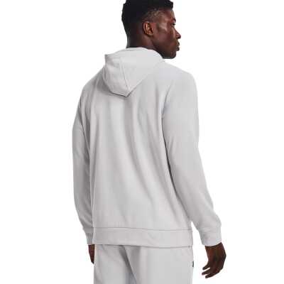 Under Armour 1373353 Ua Armour Fleece Hoodie Gri Erkek Sweatshirt - 2