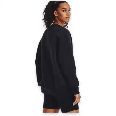 Under Armour 1379475 Essential Flc Os Crew Siyah Kadın Sweatshirt - Under Armour (1)