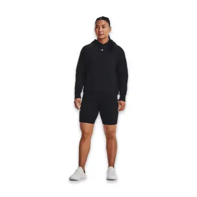 Under Armour 1379500 Ua Rival Fleece Hoodie Sweat Siyah Kadın Sweatshirt - 3