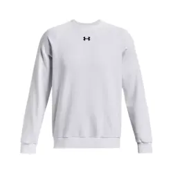 Under Armour 1379755 Ua Rival Fleece Crew Beyaz Erkek Sweatshirt - 4