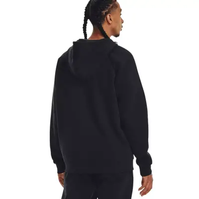Under Armour 1379767 Rival Fleece Full Hoodie Siyah Erkek Ceket - Under Armour (1)