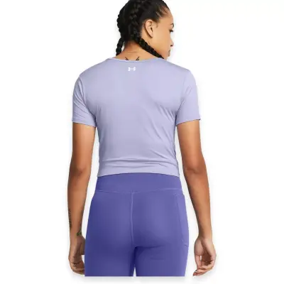 Under Armour 1383647 Motion Crossover Crop Mor Kadın T-Shirt - Under Armour (1)