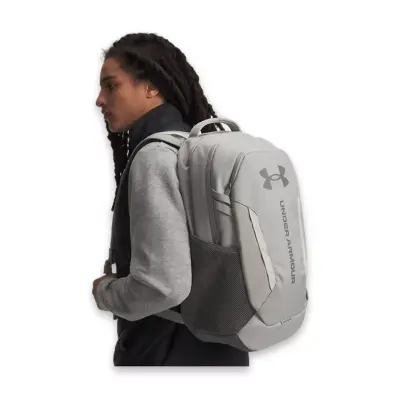 Under Armour 1384672 29L 16X35X50 Ua Hustle 6.0 Backpack Gri Unisex Spor Çanta - Under Armour (1)