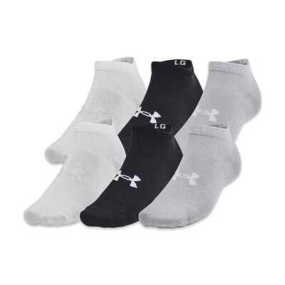 Under Armour 1386239 Unisex Ua Essential 6Pk Low Çorap Çok Renkli Unisex Çorap - Under Armour