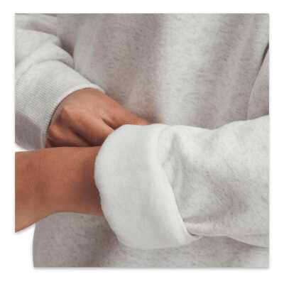Under Armour 1386463 Ua Rival Fleece Os Crew Açık Gri Kadın Sweatshirt - Under Armour (1)