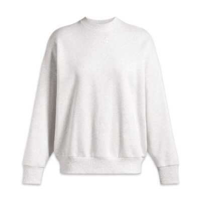 Under Armour 1386463 Ua Rival Fleece Os Crew Açık Gri Kadın Sweatshirt - 3