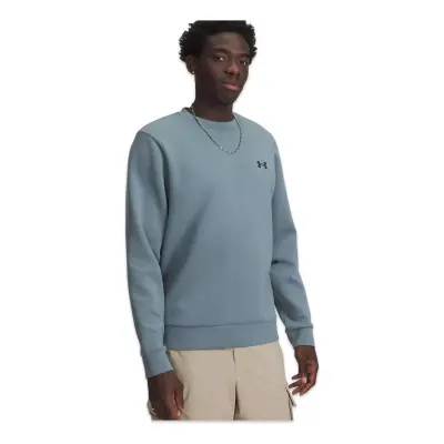 Under Armour 1389351 Ua Unstoppable Flc Crew Eu Sweat Mavi Erkek Sweatshirt 