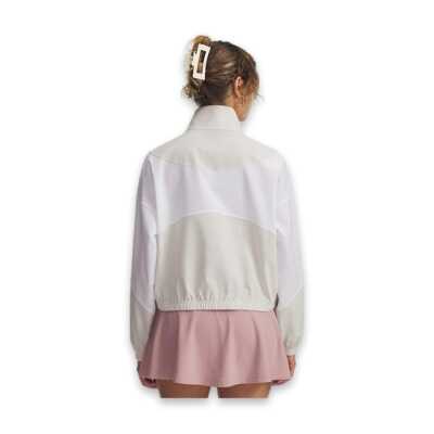 Under Armour 1389631 Ua Rival Woven Jacket Beyaz Kadın Ceket 
