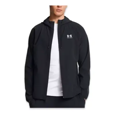 Under Armour 1390149 Ua Rival Wvn Windbreaker Siyah Erkek Ceket - 1