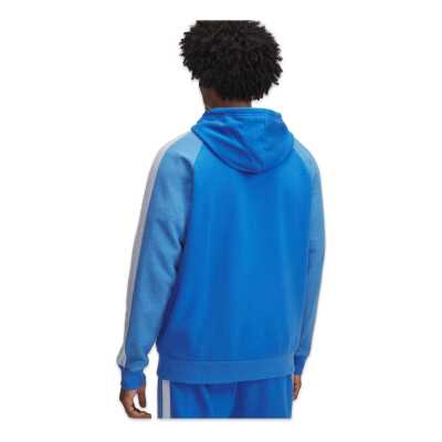 Under Armour 6003958 Ua Rival Flc Cb Hoodie Mavi Erkek Sweatshirt - Under Armour