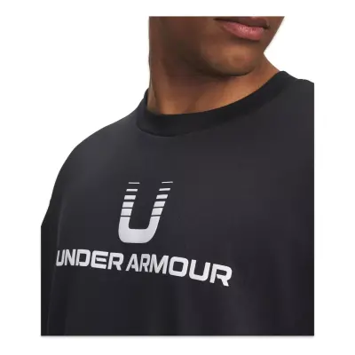 Under Armour 6005150 Ua Hwt U Logo Ss Siyah Erkek T-Shirt - 3