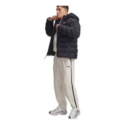 Under Armour 6006360 Ua Sportswear Puff Jkt Siyah-Beyaz Erkek Mont - 3
