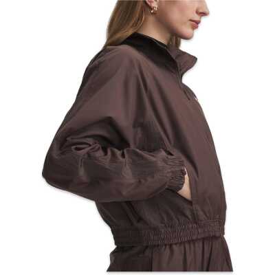 Under Armour 6013531 Icon Woven Jacket Kahverengi Kadın Ceket - 3