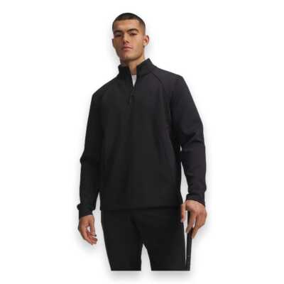 Under Armour 6013943 Ua Drive Midlayer 1/4 Zip Siyah Erkek T-Shirt - 1