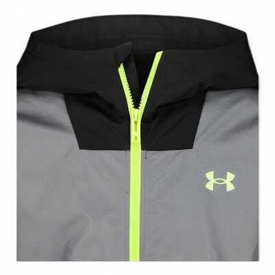 Under Armour Jfjm14F Ua Manataug Wındbreaker Siyah Erkek Çocuk Mont - 5