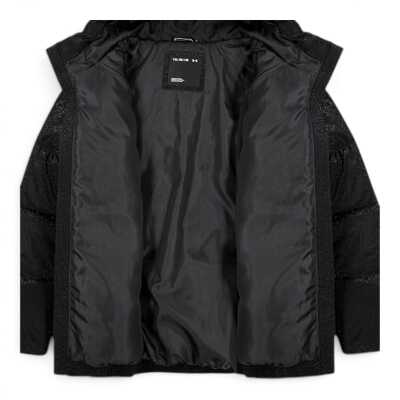 Under Armour Jfjm25S Ua Shıne Puffer Jacket Siyah Kız Çocuk Mont - 4