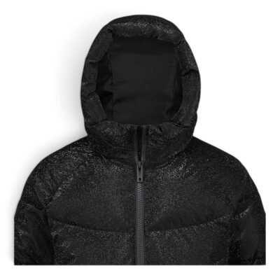 Under Armour Jfjm25S Ua Shıne Puffer Jacket Siyah Kız Çocuk Mont - 5