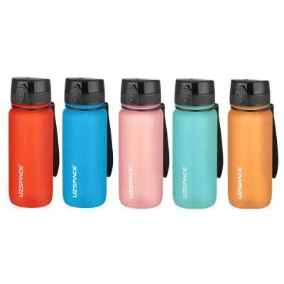 Uzspace 3037 650 Ml Soft-Touch Tritan Su Matarası Kırmızı Unisex Suluk & Matara - UZSPACE (1)