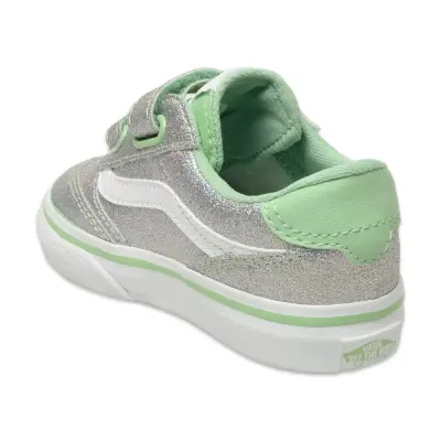 Vans Vn000D7X Brooklyn Ls V Sneakers Açık Yeşil Çocuk Spor Ayakkabı - 4