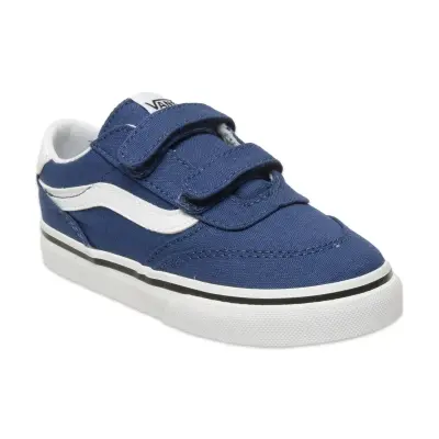 Vans Vn000D7X Brooklyn Ls V Sneakers Mavi Çocuk Spor Ayakkabı 