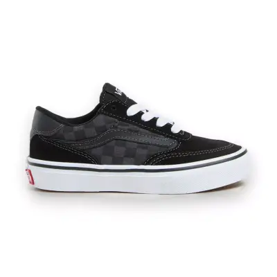 Vans Vn000D82-K Brooklyn Ls Sneakers Siyah Kız Çocuk Spor Ayakkabı - Vans (1)