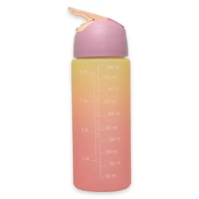 Vicco 25Ka25M100 500 Ml Su Matarası Pembe Unisex Spor Malzemeleri - Vicco (1)