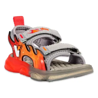 Vicco 332.B25Y.256 Jack Bebe Işıklı Phylon Gri Erkek Çocuk Sandalet - 1
